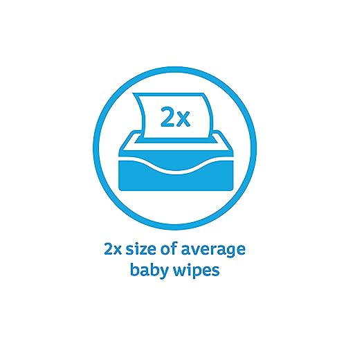 Johnson's Baby Head-to-Toe Gentle Baby Cleansing Cloths, Hypoallergenic and Pre-Moistened Baby Bath Wipes, Free of Parabens, Phthalates, Alcohol, Dyes and Soap, 15 ct (Pack of 4)