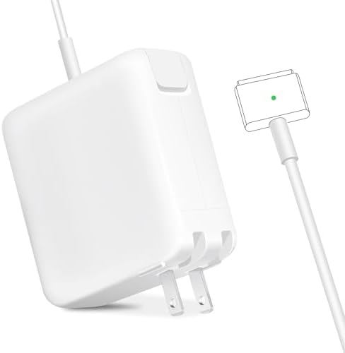 Mac Book Air Charger Replacement for AC 45W Power T-tip Shape Connector Power Adapter for 11 inch and 13 inch (Between 2012-2017)