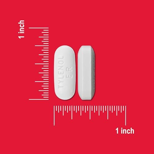 Tylenol Acetaminophen 650mg Extended Release Caplets, 8 Hour Arthritis Pain Relief, Joint Pain Reliever, Fever Reducer, Fast & Long-Lasting Relief, Oral Medicine for Minor Aches, 225 Count