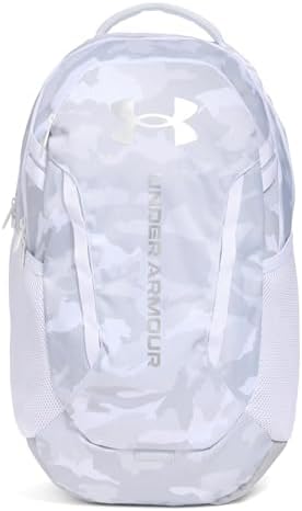 Under Armour Hustle 6.0 Backpack, Mod Gray/Metallic Silver, One Size