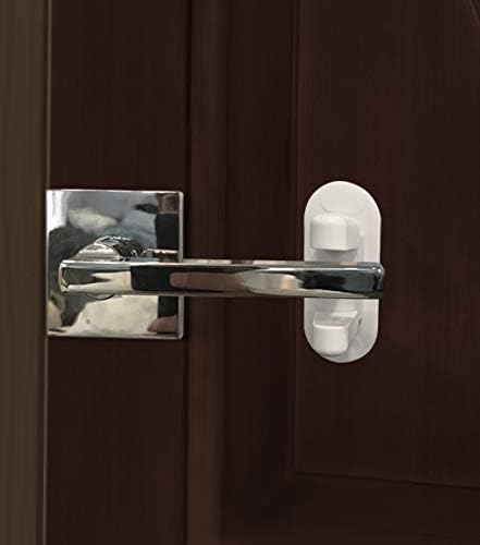 Door Lever Lock Child Proof Doors & Handles, Adhesives - Child Safety by Tuut (6 Pack)