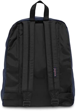 JanSport SuperBreak One Backpack Navy - Durable, Lightweight Bag with 1 Main Compartment, Front Utility Pocket with Built-in Organizer - Premium Backpack