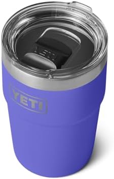YETI Rambler 16 oz Stackable Tumbler, Vacuum Insulated, Stainless Steel with MagSlider Lid