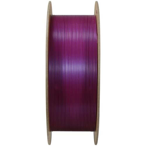 Polymaker PLA PRO Filament 1.75mm 1kg, Tough & High Rigidity Metallic Magenta 3D Printing Filament, PolyLite PLA PRO 3D Printer Filament 1.75mm, Print with Most 3D Printers