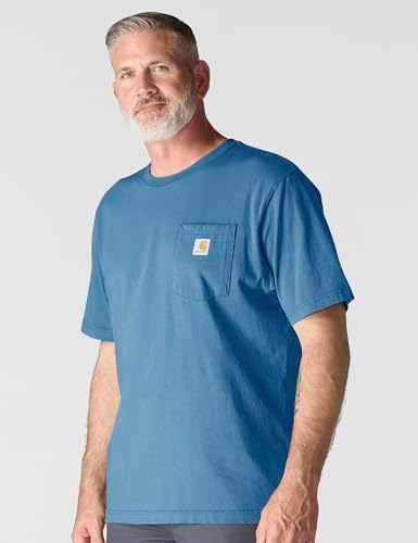 Carhartt Men's Loose Fit Heavyweight Short-Sleeve Pocket T-Shirt (Also Available in Big & Tall)