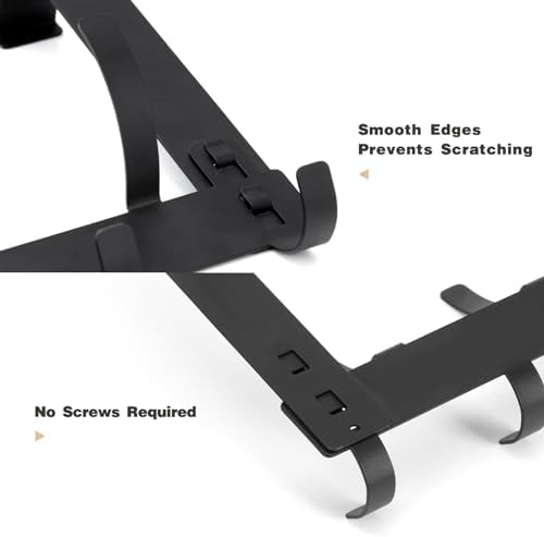 Door Hanger Hook, Over The Door Hooks for Hanging, Over The Door Towel Racks for Bathroom, Over The Door Hanger - 5 Triple Hooks for Towel, Clothes and Hat (Black, 2 Pack), TRI-1P