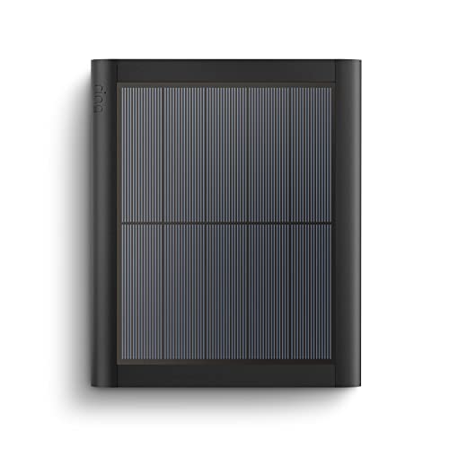 Ring Solar Panel (2nd Generation), 4W for Outdoor Cam Plus, Outdoor Cam (Stick Up Cam), Stick Up Cam Pro, Spotlight Cam Plus, Spotlight Cam Pro - Black