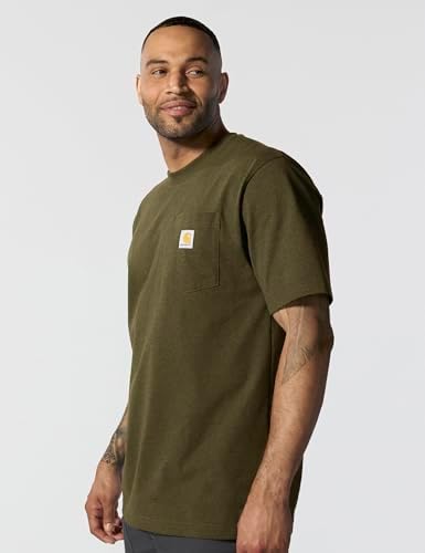 Carhartt Men's Loose Fit Heavyweight Short-Sleeve Pocket T-Shirt (Also Available in Big & Tall)