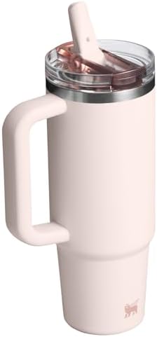 STANLEY Quencher ProTour Flip Straw Tumbler with Leakproof Lid | Built-In Straw & Handle | Cupholder Compatible for Travel | Insulated Stainless Steel Cup | BPA-Free