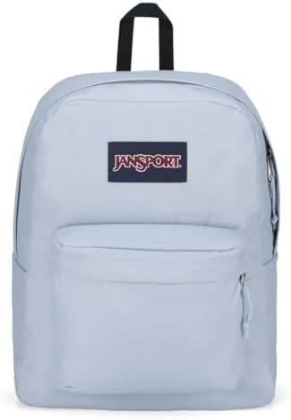 JanSport SuperBreak One Backpacks - Durable, Lightweight Bag with 1 Main Compartment, Front Utility Pocket with Built-in Organizer - Premium Backpack - Blue Dusk
