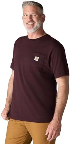 Carhartt Men's Loose Fit Heavyweight Short-Sleeve Pocket T-Shirt (Also Available in Big & Tall)