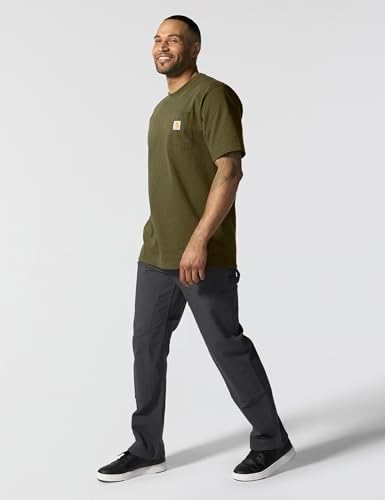 Carhartt Men's Loose Fit Heavyweight Short-Sleeve Pocket T-Shirt (Also Available in Big & Tall)