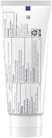 Desitin Maximum Strength Baby Diaper Rash Cream, 40% Zinc Oxide for Treatment, Relief & Prevention, Hypoallergenic, Phthalate- & Paraben-Free Paste, Protects Skin for 12 Hours, 4.8 oz (Pack of 2)