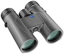 ZEISS Terra ED Binoculars 8x42 Waterproof, and Fast Focusing with Coated Glass for Optimal Clarity in All Weather Conditions for Bird Watching, Hunting, Sightseeing, Grey