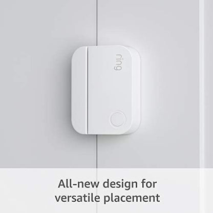 Ring Alarm Contact Sensor 2-Pack - 2nd Gen | Instant Window & Door Alerts | Approximately 3-Year Battery Life | Slim Design | Easy Installation | Base Station Required