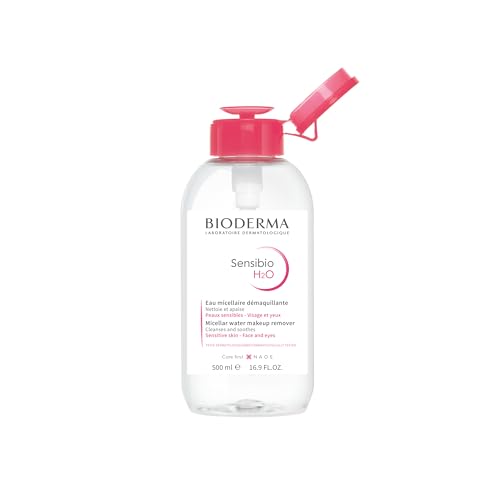 Bioderma - Sensibio - H2O Micellar Water - Makeup Remover Cleanser - Face Cleanser for Sensitive Skin