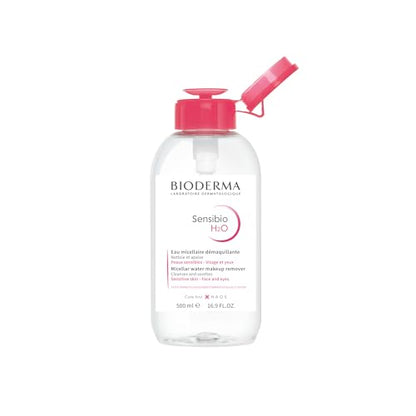 Bioderma - Sensibio - H2O Micellar Water - Makeup Remover Cleanser - Face Cleanser for Sensitive Skin