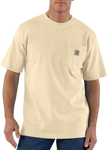 Carhartt Men's Loose Fit Heavyweight Short-Sleeve Pocket T-Shirt (Also Available in Big & Tall)