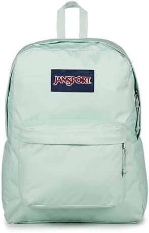 JanSport SuperBreak One Backpacks - Durable, Lightweight Bag with 1 Main Compartment, Front Utility Pocket with Built-in Organizer - Premium Backpack - Fresh Mint