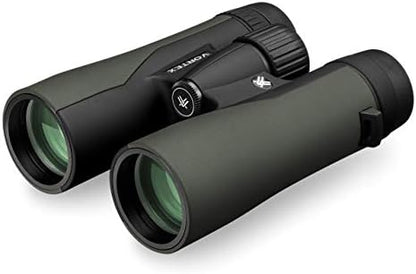 Vortex Optics Crossfire HD 10x42 Binoculars - HD Optical System, Tripod Adaptable, Rubber Armor, Waterproof, Fogproof, Shockproof, Included GlassPak - Unlimited, Unconditional Warranty