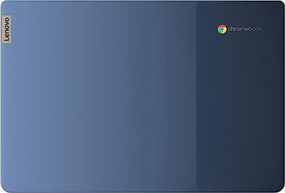 Lenovo Flagship Chromebook, 14'' FHD Touchscreen Slim Thin Light Laptop Computer, 8-Core MediaTek Kompanio 520 Processor, 4GB RAM, 64GB eMMC, WiFi 6,Chrome OS, Abyss Blue