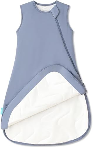 Supersoft Sleep Sack 1.0 TOG, Premium Bamboo Viscose Baby Sleeping Bag 2-Way Zipper Sleep Sack Baby Wearable Blanket