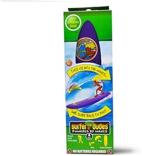 Surfer Dudes Classics Wave Powered Mini-Surfer and Surfboard Toy - Newport Naomi