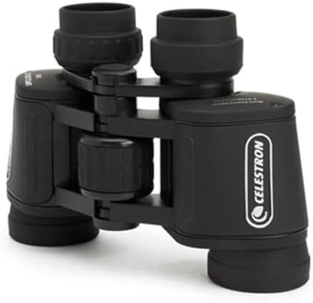 Celestron – UpClose G2 7x35 Binocular – Multi-Coated Optics for Bird Watching, Wildlife, Scenery and Hunting – Porro Prism Binocular for Beginners – Includes Soft Carrying Case