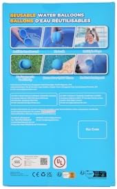 6 Pcs Reusable Water Balloons, Pool Beach Water Toys for Boys and Girls, Summer Toys for Kids Ages 3-12, Magnetic Water Ball for Outdoor Activities