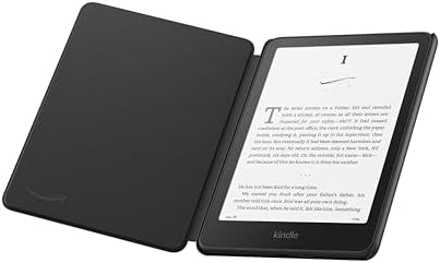 All-new Amazon Kindle Paperwhite and Kindle Colorsoft Case, Lightweight and Foldable Protective Cover - Premium Leather