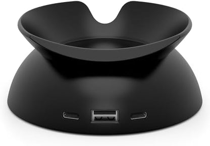 Made for Amazon Stand with USB-C and USB-A Charging Ports for Echo Spot (2024 Release)