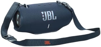JBL Xtreme 4 - Portable Bluetooth Speaker, Powerful Sound and Deep Bass, IP67 Waterproof, 24 Hours of Playtime, Powerbank, PartyBoost for Multi-Speaker Pairing (Blue) (Renewed)