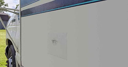 Gorilla Waterproof Patch & Seal Tape, Clear Tape, 4" x 8' (Pack of 4) - Permanent Weather Resistant Seal for Leaks and Repairs