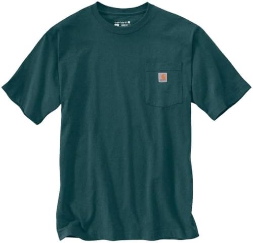 Carhartt Men's Loose Fit Heavyweight Short-Sleeve Pocket T-Shirt (Also Available in Big & Tall)