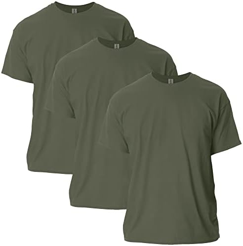 Gildan Unisex Adult Ultra Cotton T-Shirt, Style G2000, Multipack