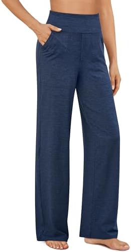 G4Free Yoga Pants Women Wide Leg Pants with Pockets High Waist Stretch Dress Casual Sweatpants Petite/Regular/Tall
