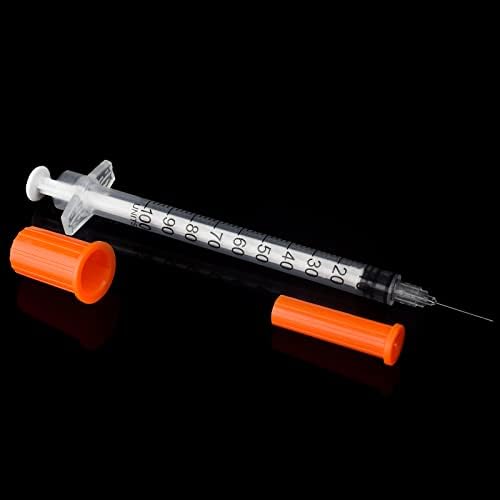 U100 1cc Syringe 30G 1/2 Inch 100 PCS,Independent Packing