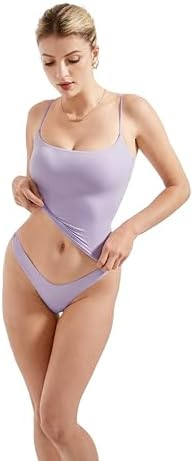 SUUKSESS Women Sexy Square Neck Tank Top Summer Y2K Going Out Basic Cami Shirt