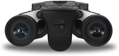 Minolta 12x32 Digital Binoculars - 4K UHD Video Camera, 48MP Photo, 8X Digital Zoom, IPS Anti-Glare Screen, Fog-Resistant Optics, Compact, Ideal for Birdwatching & Travel Hunting