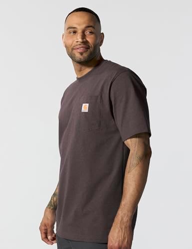 Carhartt Men's Loose Fit Heavyweight Short-Sleeve Pocket T-Shirt (Also Available in Big & Tall)