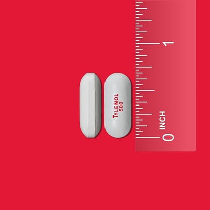 Tylenol Extra Strength Acetaminophen 500mg Caplets, Pain Reliever & Fever Reducer, Pain Relief Pills for Headache, Backache, Toothache, Minor Arthritis & Menstrual Cramps, Value Size, 225 Count