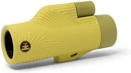 Nocs Provisions Field Tube 8x32 Waterproof Monocular, 8X Magnification Telescope, Bak4 Prism, Wide Field of View for Bird Watching, Backpacking & Wildlife Viewing - Banana Slug Yellow