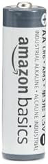 Amazon Basics 150-Pack AA Alkaline Industrial Batteries, 1.5 Volt, 5-10 Year Shelf Life