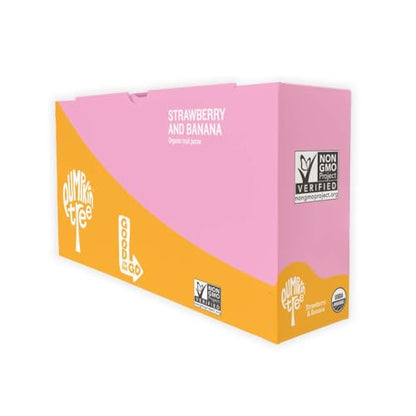 Pumpkin Tree Peter Rabbit Organics Strawberry and Banana Pure Fruit Snack, 4 Ounce (Pack of 10)