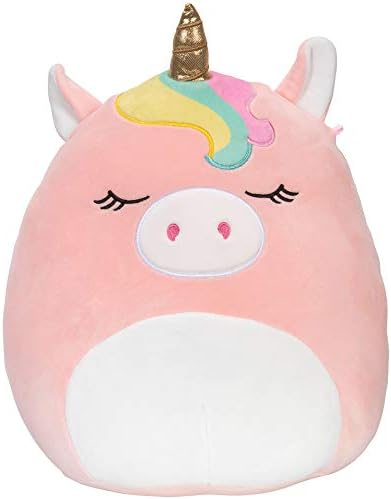 Squishmallows Official Kellytoy Plush 12" Ilene The Pink Unicorn- Ultrasoft Stuffed Animal Plush Toy
