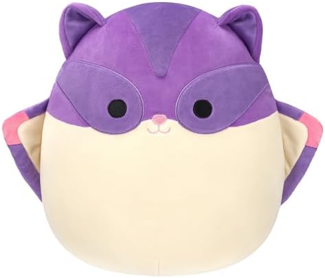 Squishmallows Original 12-Inch Joy Purple Sugar Glider - Official Jazwares Plush