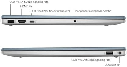 HP Touchscreen Laptop Computer for College Student Home Study & Business, 32GB DDR4 RAM, 1TB PCIe SSD, Intel 8-Core Processor, 15.6", WiFi 6, BT 5.4, HDMI, Moonlight Blue, Windows 11 Pro, Type-C HUB