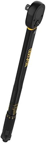 LEXIVON Torque Wrench 1/2-Inch Drive Click 10~150 Ft-Lb/13.6~203.5 Nm (LX-183)