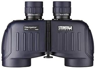 Steiner Navigator Pro 7x50 Binoculars - Magnification 7X - High Contrast Optics - Floating Prism System - Sports-Auto Focus - Delivers Excellent Image Clarity, Navy Blue (7655)