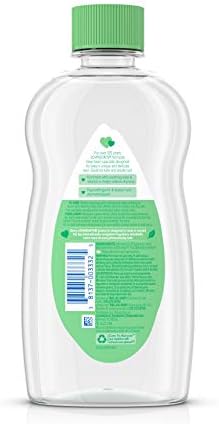 Johnsons Baby Oil Aloe & Vitamin-E 14 Ounce (414ml) (3 Pack)